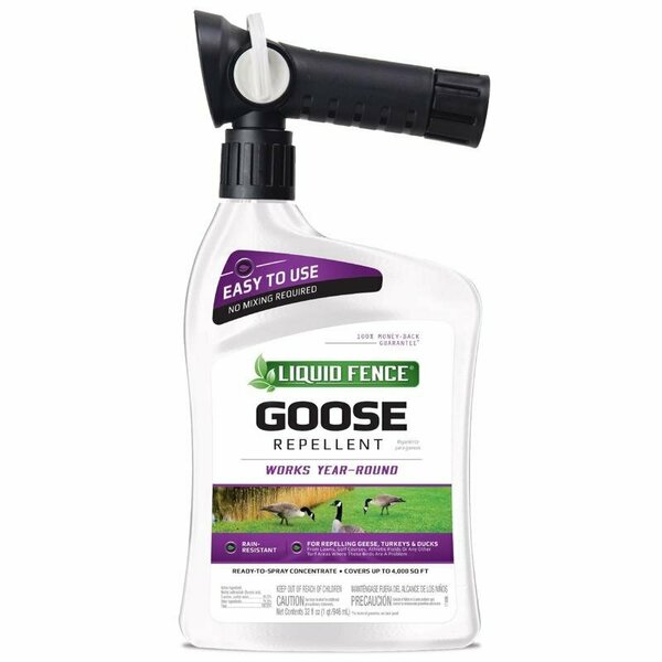 Liquid Fence Animal Repellent Concentrate For Duck and Goose 32 oz HG-75070